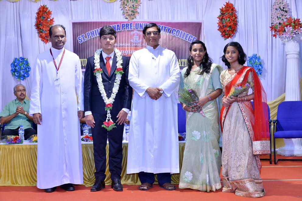 Inauguration of the Students’ Welfare Council of St. Philomena PU College, Puttur
